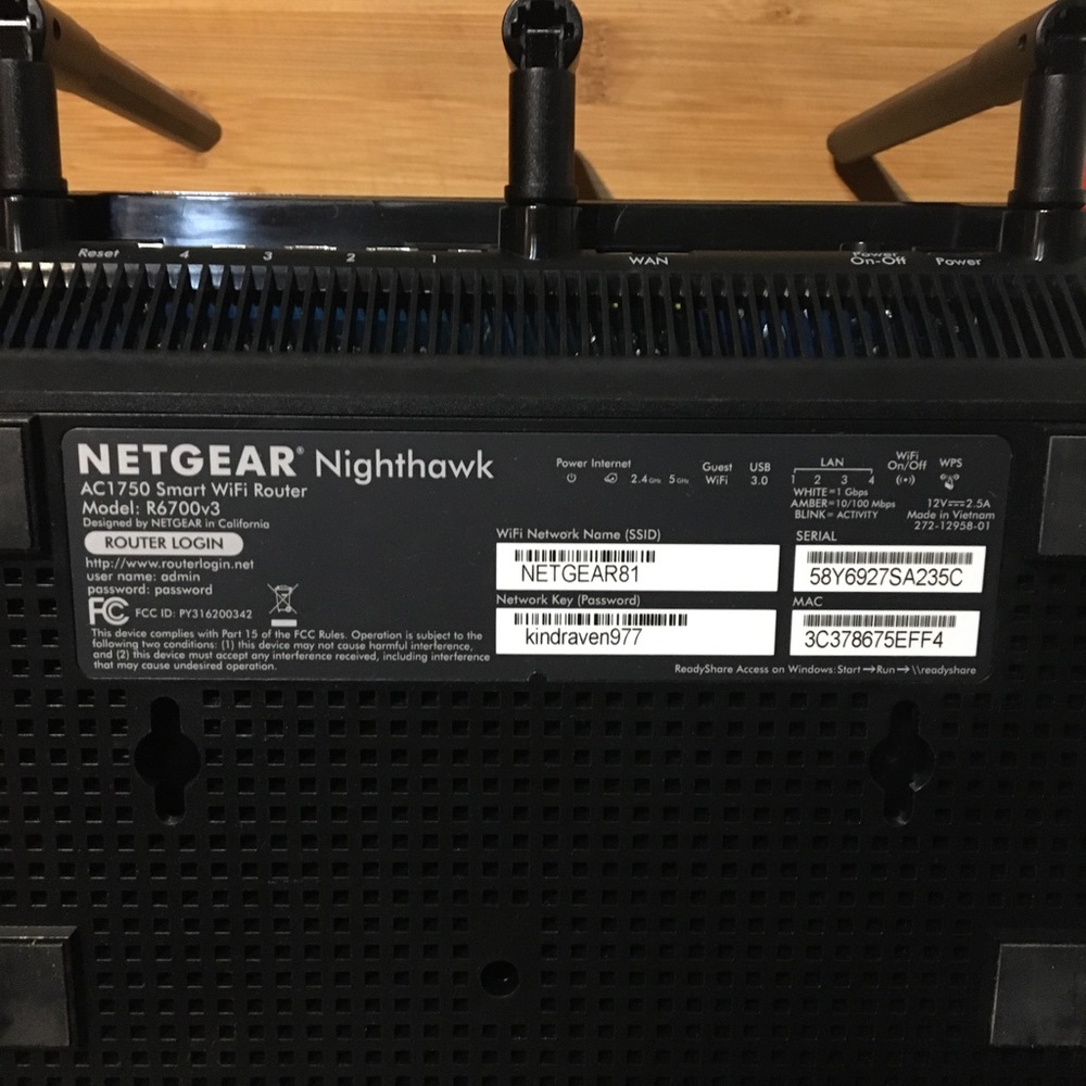 Netgear nighthawk Smart WiFi Router Computer Internet Modem - Picture 5 of 5